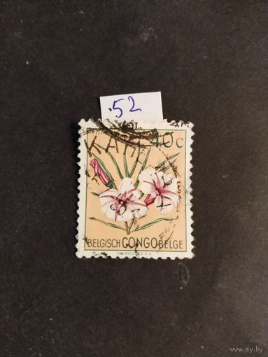 Бельгийское Конго 1952 цветы