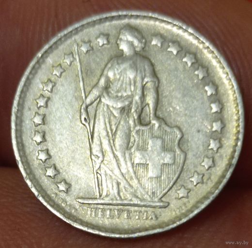 1/2 франка 1946 Швейцария