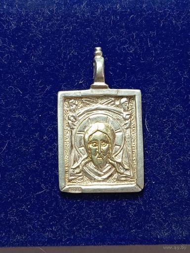 Серебряный образок,  925 проба .