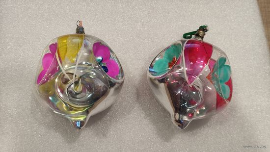 Елочная игрушка 2шт