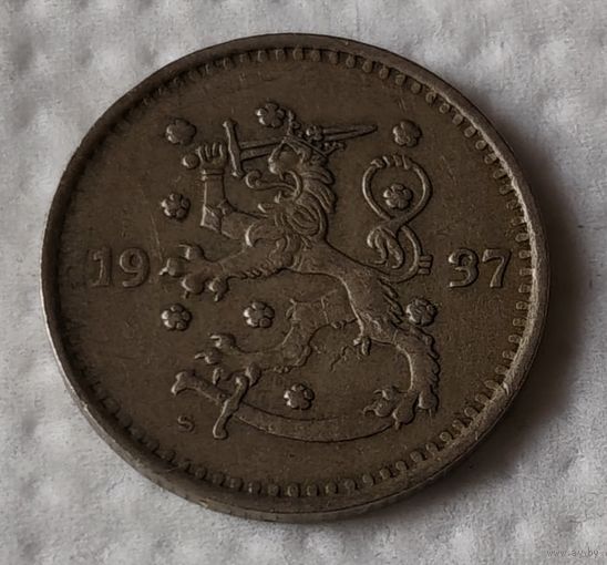 Финляндия 1 марка, 1937 (14-10-15)