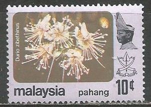 Малайские штаты(Паханг). Цветы. Дурман цибетиновый. 1979г. Mi#101.