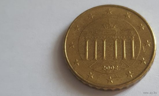 Германия 2002F 10 евроцентов