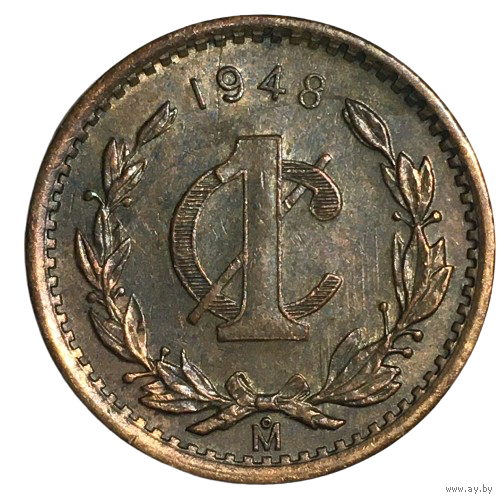 Мексика 1 сентаво, 1948