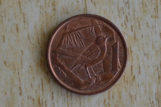 Каймановы острова 1 цент 2005 с 1 руб