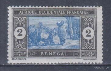 [2239] Французские колонии. Сенегал 1914. Местный мотив.2с. МН