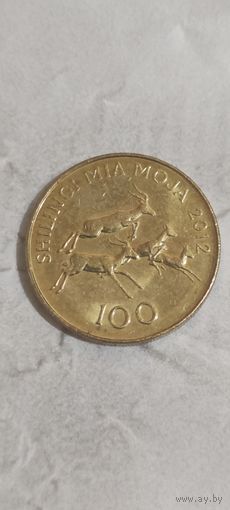 Танзания 100 шиллинг 2012
