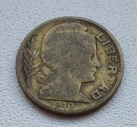 Аргентина 10 сентаво, 1949  8-11-5