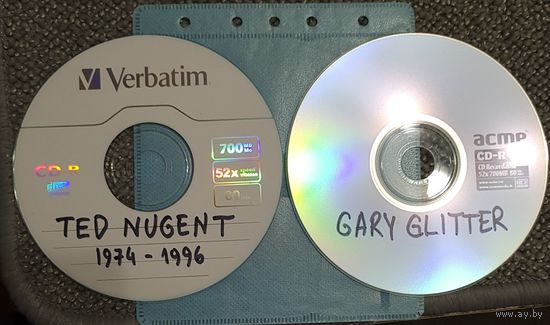 CD MP3 Ted NUGENT, Gary GLITTER - выборочная дискография + сборники "Love Blues" и "Rock'n'Roll Vol. 1 & 2 - 2 CD