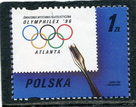 Польша. Международная филвыставка Олимпиада-96
