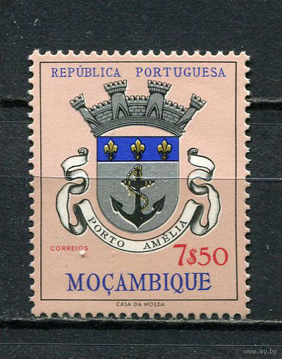 Португальские колонии - Мозамбик - 1961 - Герб 7,50Е - [Mi.473] - 1 марка. MNH.  (Лот 49HR)-TG3P4
