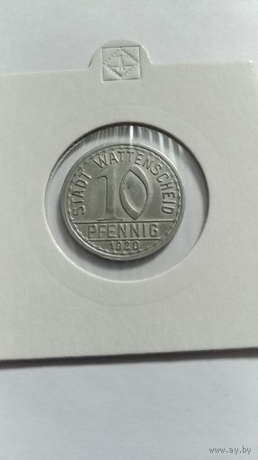 10 пфеннигов 1920г.