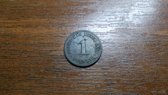 1 пфенниг 1889 А