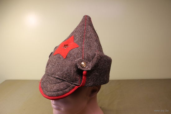 Будёновка с эмалевой звездой, 58-60 р. Распродажа коллекции вещей. С РУБЛЯ! АУКЦИОН!