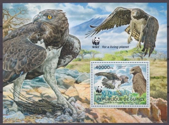 2013 Гвинея 9869/B2241 WWF / Птицы 16,00 евро