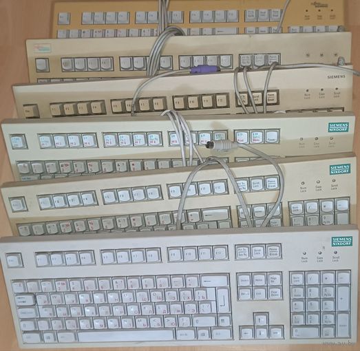 Лот: 46 клавиатур Siemens & Nixdorf ps/2