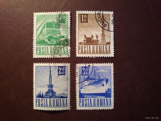 Румыния1968/71 гг .Почта и транспорт./22а/