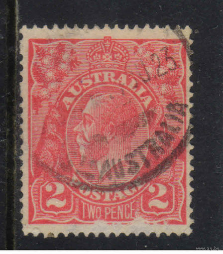 GB Доминион Австралия 1914 GV Стандарт #35ХА