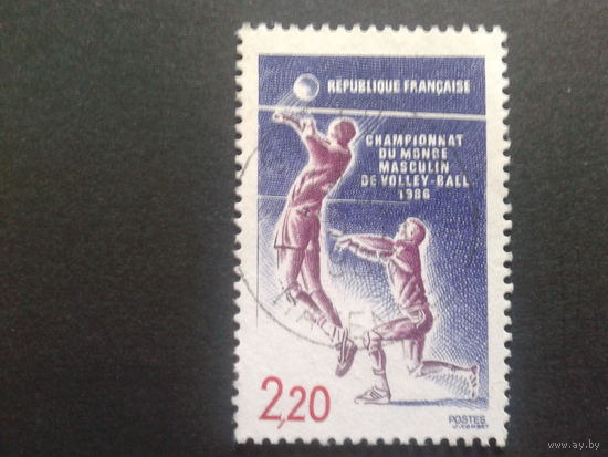 Франция 1986 волейбол