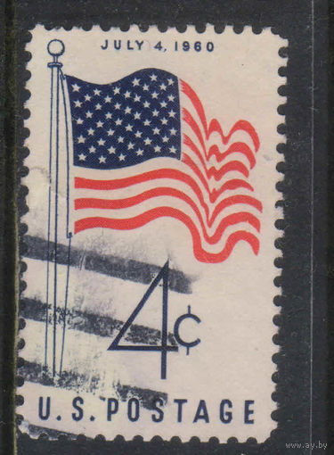 США 1960 Новый флаг США  Стандарт #783