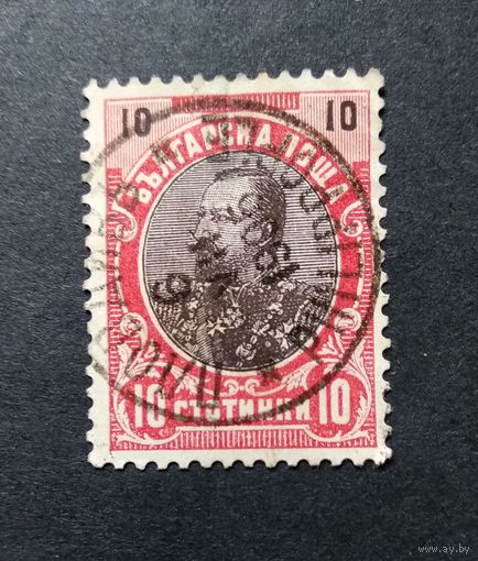 Болгария\255с\ 1901 князь Фердинанд. Штемпель двуязычный ПЛОВДИВЪ-PHILIPPOPLE