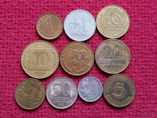 Лот монет Мира