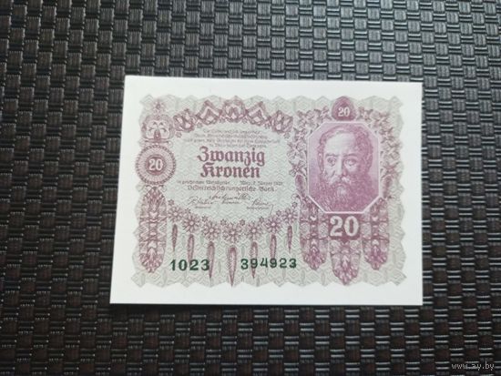 20 крон 1922,Австрия ,UNC