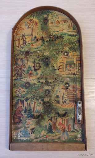 Настольная детская игра Бильярд Колобок Культпром СССР