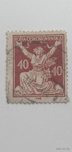 Чехословакия 1920. Стандартный выпуск.