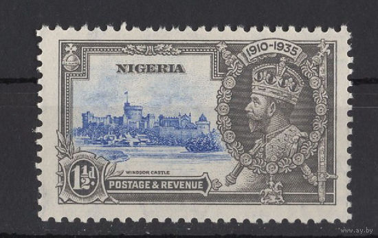 1935 Нигерия** Юбилей коронации Георг V, Замок Виндзор