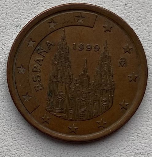 Испания 5 евроцентов 1999 г.