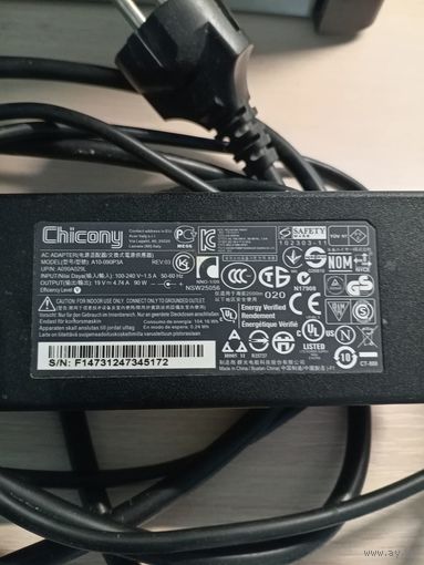 Зарядное устройство оригинал ноут Acer 90Вт