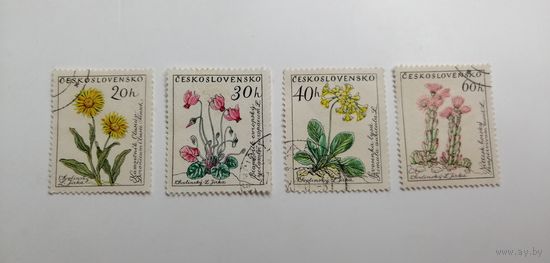 Чехословакия 1960. Цветы