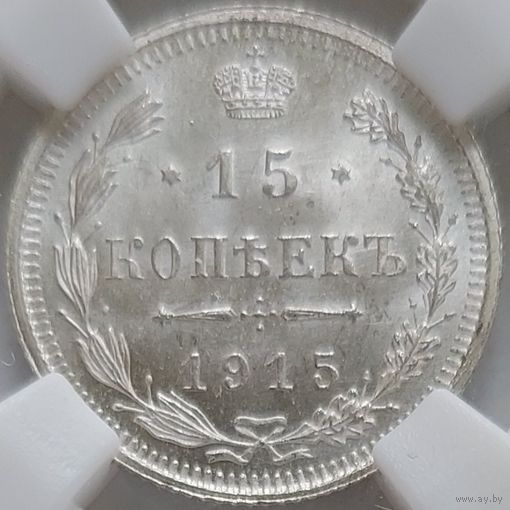 15 копеек 1915 MS-64