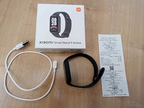 Фитнес-браслет Xiaomi Mi  9 Active BHR9444GL / M243581 (черный). Полный комплект. Чек. Гарантия по чеку 21 век до 12.11.2026г.