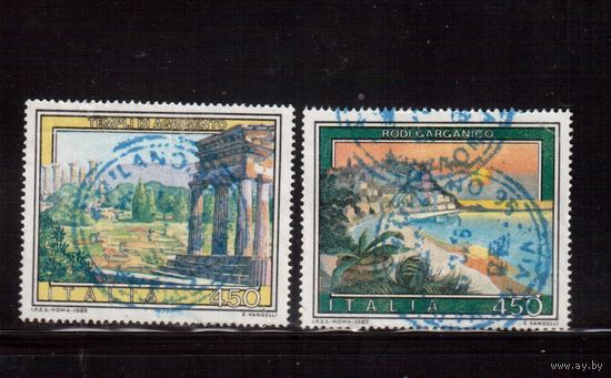 Италия-1982 (Мих.1806-1807) , гаш., Туризм