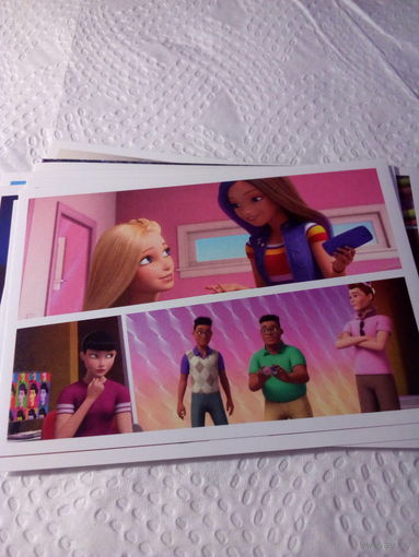 Наклейки Барби 2021 год. 111