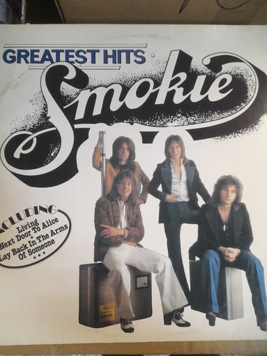 SMOKIE "GREATEST HITS'"  1977 LP GERMANY RAK 98751-ORIG - EX-