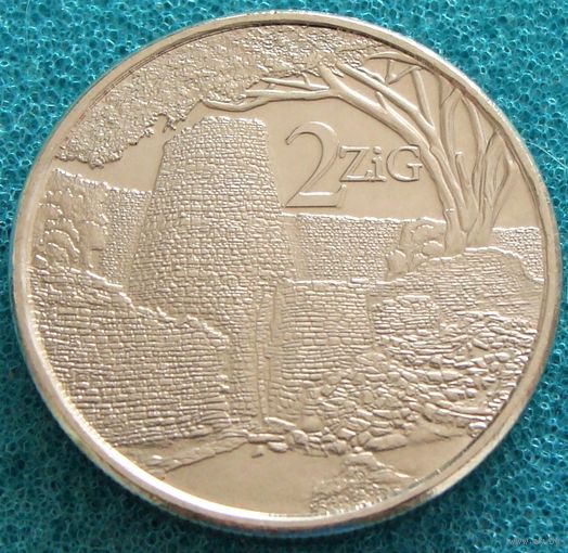 Зимбабве. 2 Золотых(ЗИГ) 2024 год  UC#3
