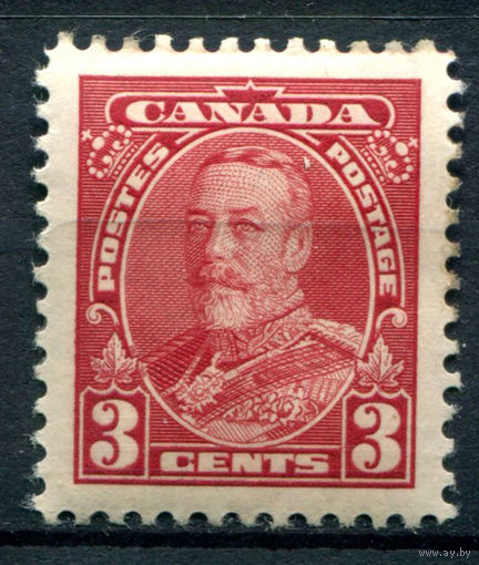 Британские колонии - Канада - 1935г. - король Георг V, 3 с - 1 марка - MH [Mi 186]. #3-WB-92-A-1
