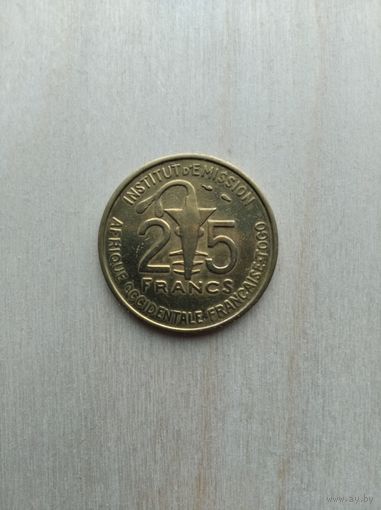 Того 25 франков 1957г.