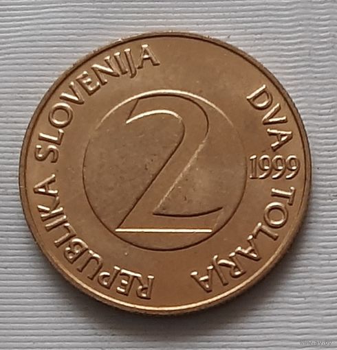 2 толара 1999 г. Словения