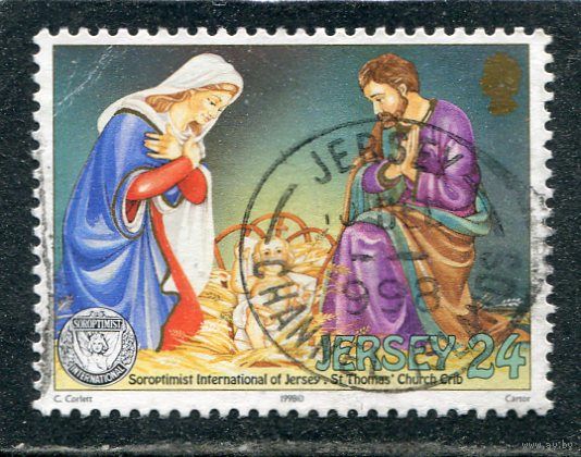 Великобритания. Джерси. Рождество 1998