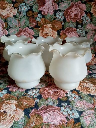 Одним лотом 5 плафонов для люстры бра светильника СССР