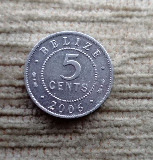 Werty71 Белиз 5 центов 2006