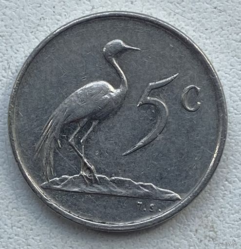 ЮАР 5 центов 1970 г.
