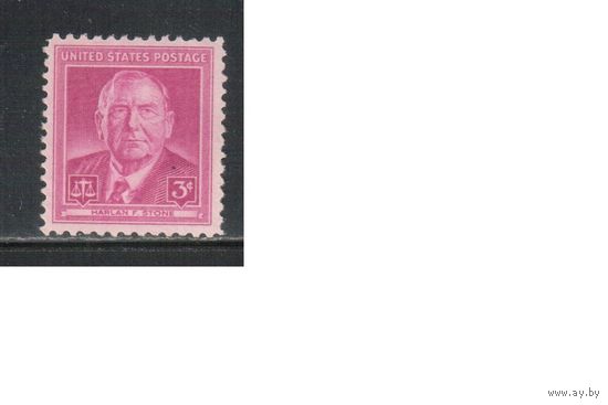 США-1948, (Мих.578), * (без клея) , Личности (одиночка)