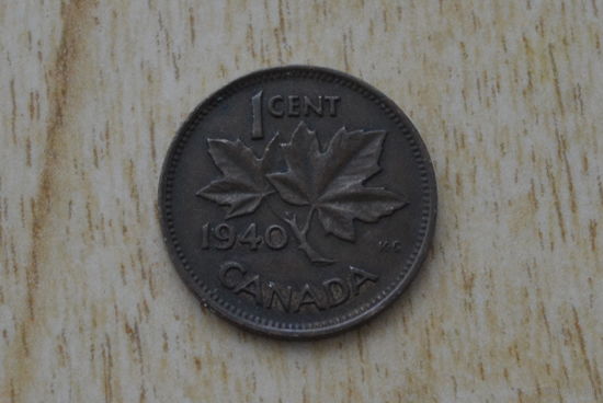 Канада 1 цент 1940