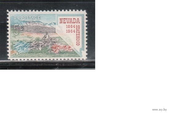 США-1964, (Мих.861),  *   , Штат Невада (одиночка)
