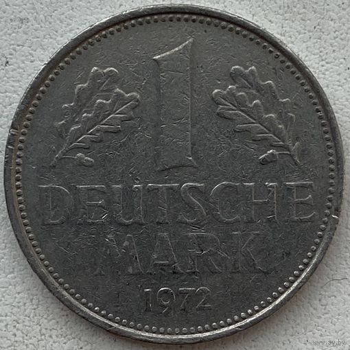 Германия 1 марка 1972 г. F
